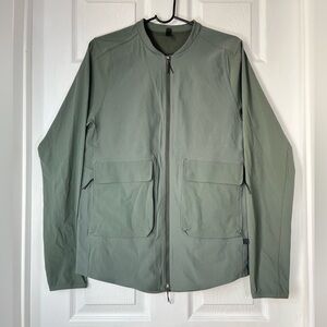 Lululemon Men Siffra Hybrid Long Sleeve Shirt Jacket Green Size Small